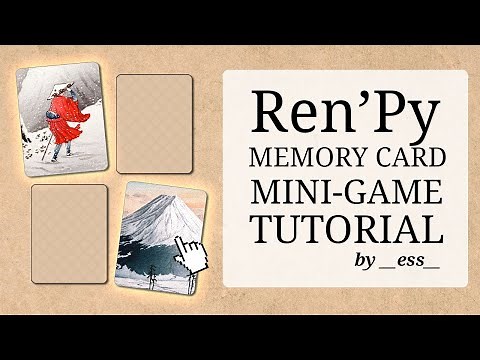 Ren'Py Memory Card Mini-game Tutorial