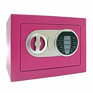 [Hot Item] Mini Pink Home Safe Box Combo Lock Smart Safe Locker (USE-170EK)