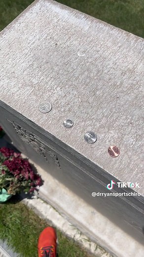 Happy Memorial Day! Why are there coins on the graves today? #veterans #memorialday #honorthefallen #honorthebrave🎖 #foryoupage #coin