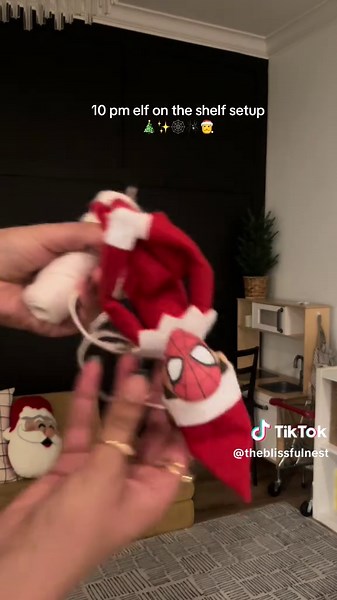 Espectacular Setup de Elfo para Mamás de Niños Spiderman