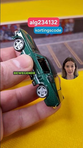 Miniatuurauto: Ford Mustang 1:43 van Bburago 🚗✨ #auto #speelgoed #bburago