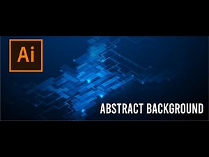 How to create abstract background in Adobe illustrator #adobeillustrator