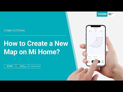 Viomi Robot Vacuum-mop - How to Create a New Map on Mijia