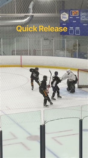 Why this quick release technique changes everything #hockey #skills