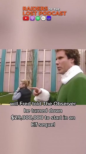 3.5K views | Why didn’t they make ELF 2?? #willferrell #elf #buddytheelf #movie #film | Raiders Of The Lost Podcast | Facebook