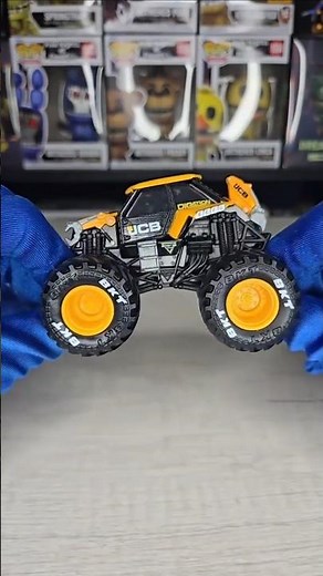 JCB DIGATRON Monster Jam Toy Truck Unboxing! #monsterjam #monstertruck #toys #unboxing