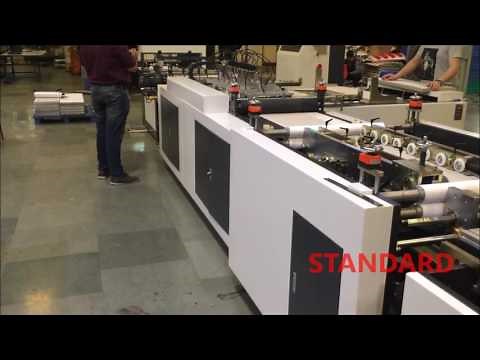 Automatic lever arch file making machine