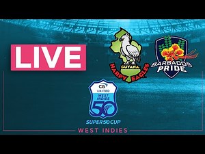 🔴 LIVE Guyana v Barbados | CG United Super50 2024
