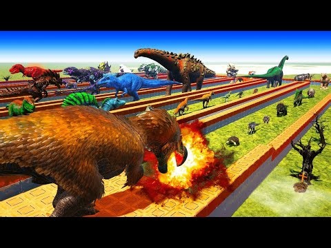 FPS Death Run with All Weapons - Animal Revolt Battle Simulator