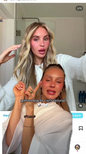 Beachy Curls Tutorial: Twist and Pull Method