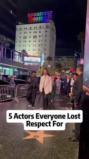 1M views · 4.9K reactions | 5 actors everyone lost respect for #celebrities #celebrity #movie #2024 #foryoupage #usa #actors | Dave Gambrill | Facebook