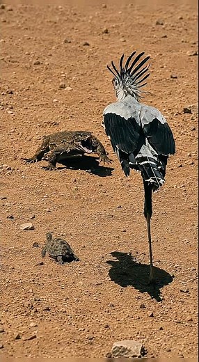 The Secretary Bird’s Kicks Are Absolutely Brutal! | #serpentaire