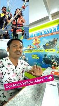 Goa Scuba Diving Watersports Kab tak open hoga #steptotravel #shorts #goatrip