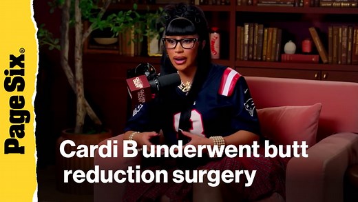Cardi B reveals she underwent butt reduction surgery