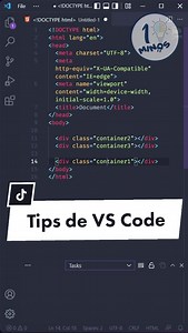 Secretos de Visual Studio Code que deberías saber 👨🏻‍💻 #visualstudiocode #vscode #html #htmlcss #html5 #html5css3 #htmlcoding #htmltutorial #webdev #webdeveloper #code #coderlife #programming #developer #developerlife #10Minds #programacion #javascript #MadeWithKeurigContest