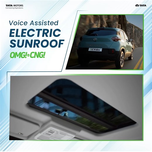8.1K views · 72 reactions | Voice control takes the lead, making buttons a thing of the past. Welcome to the sunroof revolution!​ #FindYourVibe #TataPUNCH #PUNCHiCNG #PUNCH #TataMotorsPassengerVehicles | Tata Motors Cars | Facebook
