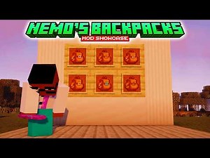 Minecraft: Nemo's Backpacks Mod | Minecraft Mod Showcase