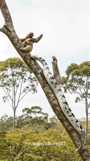 You Have To Watch This Twice Because Python is slow And sloth is Very fast #shorts