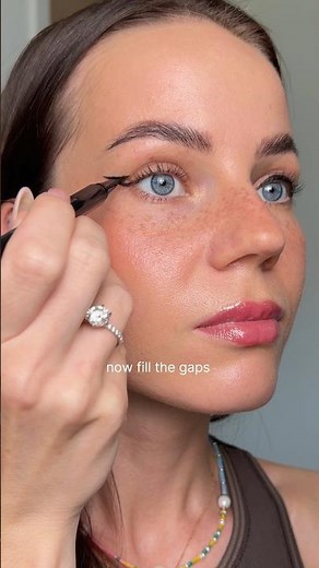 eyeliner tutorial for hooded eyes #makeuptips