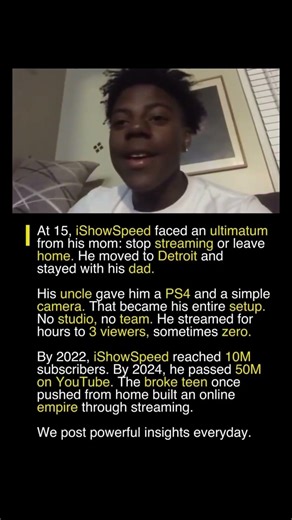 iShowSpeed’s Mom Kickout to 50M Empire: PS4 Grind Pays