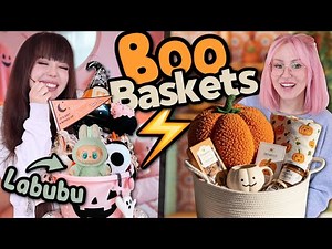 Boo Baskets wie von Pinterest 🎃 Halloween BFF Battle