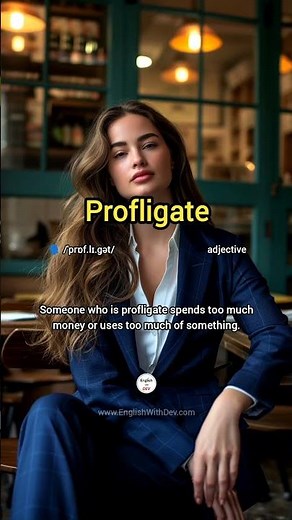 Profligate Definition & Meaning #wordoftheday