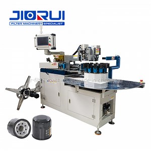 [Hot Item] Full Automatic Spin on Oil Fuel Filter Turntable Clipping Machine