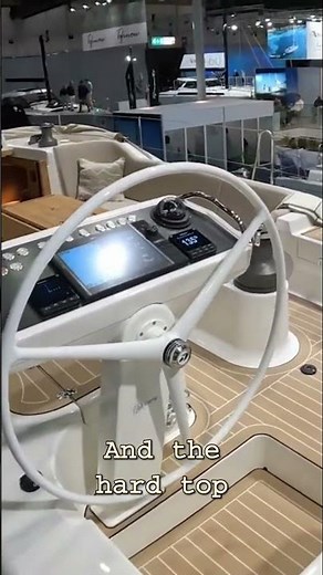 A quick look at the cockpit on the Contest 56CS... #luxuryyacht #yacht #luxuryboat #luxuryyachtlife