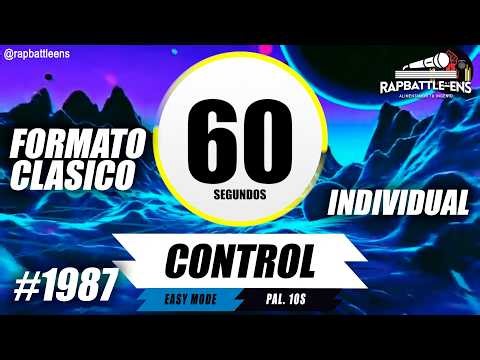 🎤 Formato FMS Individual 🔥 Base de Rap Para Improvisar Con Palabras | ENTRENAMIENTO FMS #1987
