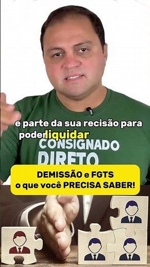 URGENTE: Demitido com consignado privado? Saiba como usar FGTS para quitar! CONFIRA AGORA