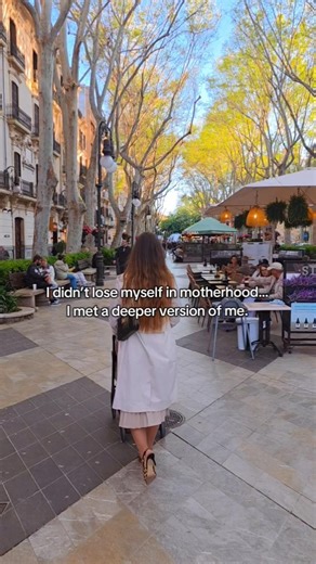 Motherhood made me become more me than anything else I've experienced in my life before 🌸✨️