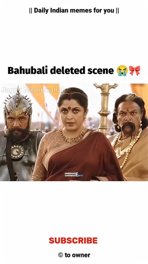 Bahubali deleted scene☠️#shorts