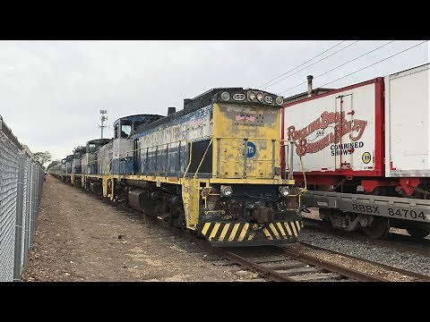 Switching the Final Ringling Bros Barnum and Bailey Circus Train