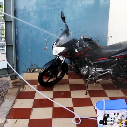 1.4M views · 3.1K shares | High pressure bike washer DIY | Genius Craft | Facebook