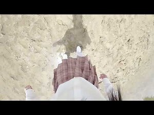 First-person experience of wearing sneakers and stepping in mud