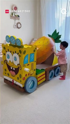 She Built her Son a Life-Sized Bikini Bottom #spongebob