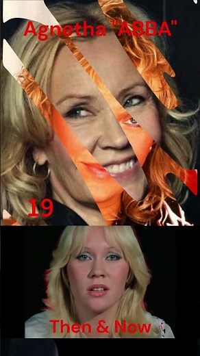 Agnetha "ABBA" then and now #abba #agnetha #agnethafältskog