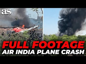 AIR INDIA PLANE CRASH: Every angle of the DISASTER revealed in shocking NEW FOOTAGE