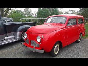 Checking Out Classic Cars With Pam 1948 Crosley Panel Delivery At the 2019 Spring Carlisle Auction