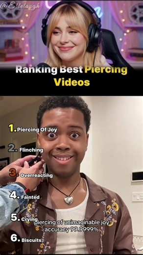 Try Not To Laugh: Ranking the BEST Piercing Videos 😂🔥 | ElleLaugh