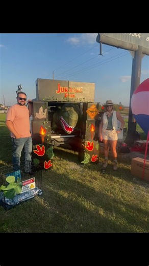 Trunk or Treat- Jurassic Park Theme