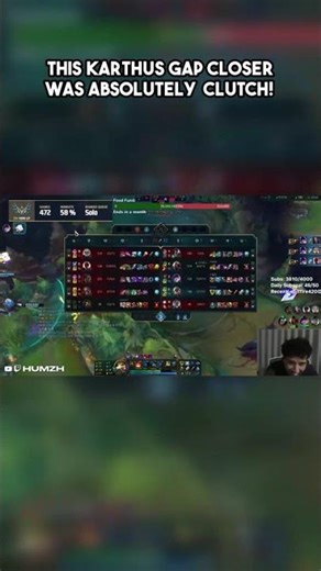 Yasuo's Wall vs. Karthus's Last Chance! The absolute definition of a clutch moment. 🤯