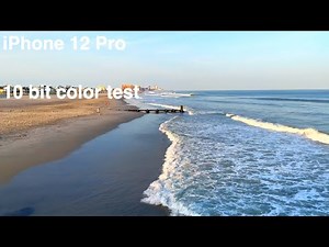 Apple iPhone 12 Pro 10 Bit Color Test