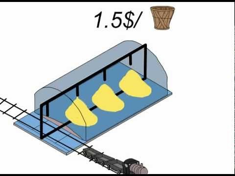 Grain storage building