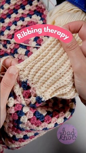 This Crochet Ribbing Is So SATISFYING!