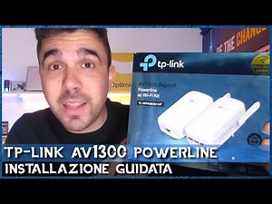 INSTALLAZIONE GUIDATA TP LINK AV1300 POWERLINE AC WIFI KIT