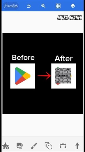 Before & After simple logo edit!!! #edit #editlogo #simpleeditingtutorial #edits #editingtutorial