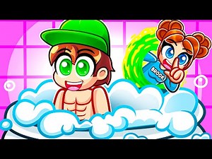 Spying on My CRUSH for 24 HOURS in Roblox Snapchat!!