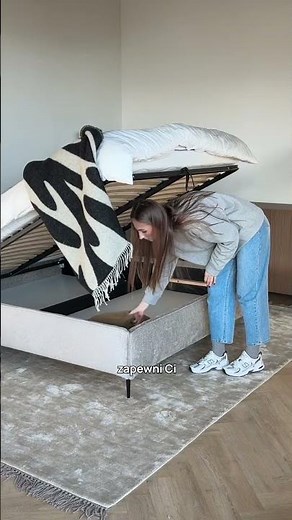 Discover the Zoya Lite bed - elegance in a simple version from MyBed.pl