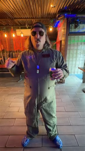 2.3K views · 293 reactions | HAPPY HALLOWEEN FROM THESE TOP GUN CUTIES, MAVERICK & GOOSE!!! Party time MQT  @doubletroublemqt kicking off the beats at 10pm & costume contest at 12pm!! | DIGS Marquette | Facebook